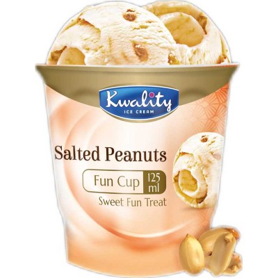 Kwality Salted Peanuts Ice Cream